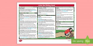 Little Red Riding Hood Lesson Plan Ideas KS1
