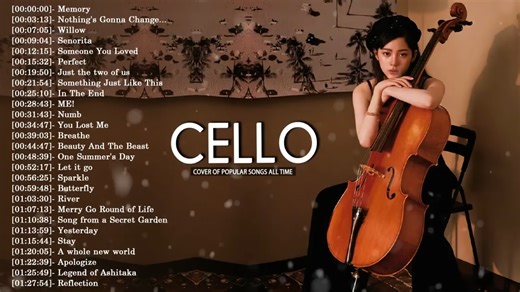 Top 50 Cello Covers of Popular Songs 2025 - Best Instrumental Cello Covers Songs