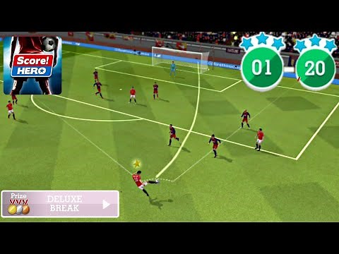 Score! Hero | DELUXE BREAK Event • All Levels Walkthrough - Level 1 to Level 20 • 3 Stars