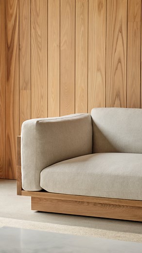 Herman Miller on Instagram: "Can a sofa that’s generously sized and deeply comfortable also be elegant? Most definitely, says John Pawson, who designed the Pawson Drift Collection. He combined a hardwood frame inspired by 17th century wooden benches with large down-feather topper cushions, making it more like a day bed that people can lounge around on. “So you have both contrasts in one piece of furniture,” he says. He had one other criteria for the sofa: “People should look good on it,” he says