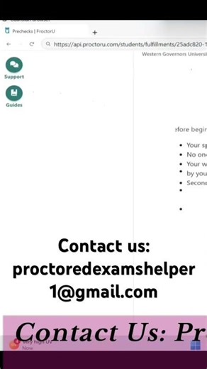 How to cheat on Proctor U exam?