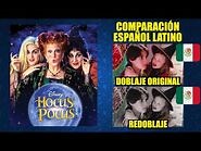 Abracadabra -1993- Comparación del Doblaje Latino Original y Redoblaje - Español Latino