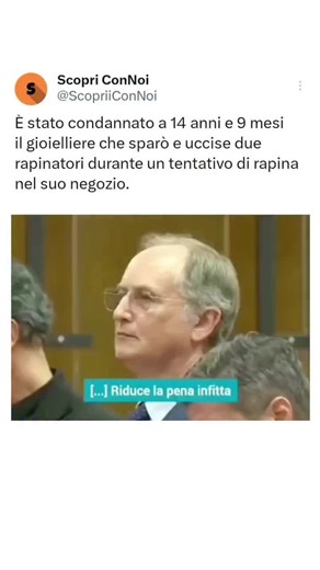 Condanna a Mario Roggero: il caso della legittima difesa