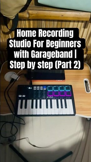Home Recording Studio For Beginners with Garageband |Step by step (Part 2) #garageband