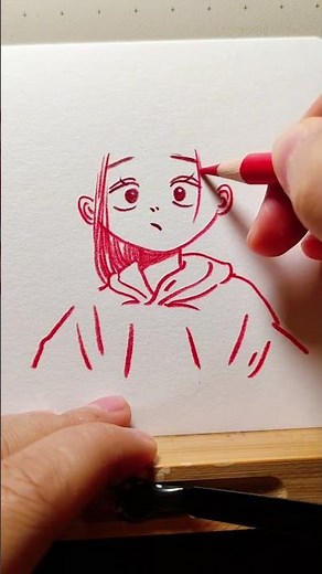 Day 158 – Smooth & Satisfying Colored Pencil Line Drawing | Anyone Can Draw