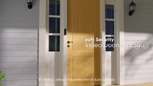 eufy Security Video Doorbell E340, Dual Cameras with Delivery Guard, 2K Camera