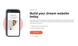 Build your dream website - HTML5 Template by Nicepage