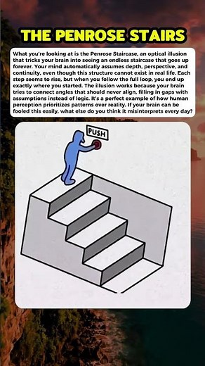 This Staircase Breaks Your Brain #curiosity #mistery