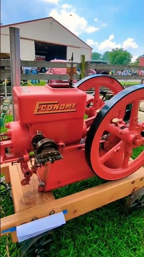 Super cool restored Economy Hit and Miss engine #engine