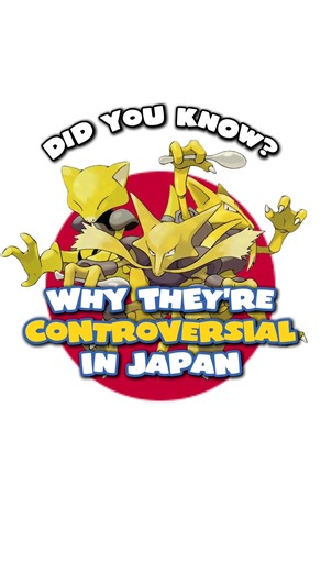 DID YOU KNOW why these Pokemon are so controversial in Japan? #pokemon