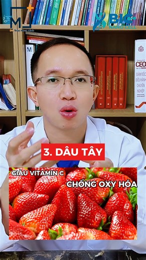 8 loại rau quả giàu vitamin C | Bác Sĩ Trần Minh #bacsigiadinh #reel #bacsitranminh #vitaminc #rauquagiauvitaminc | BÁC SĨ TRẦN MINH