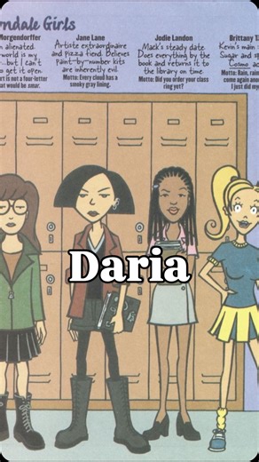 Juanita González on Instagram: "Daria - RIP MTV 🙏 #animation #mtv #cartoon #90s #daria"