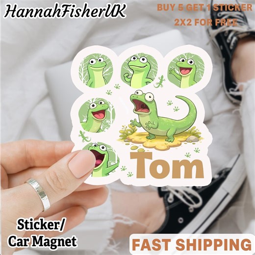 Lizard Meme Sticker Vinyl, Water Bottle, Meme Tiktok, Laptop Sticker Gift for Friend - Etsy