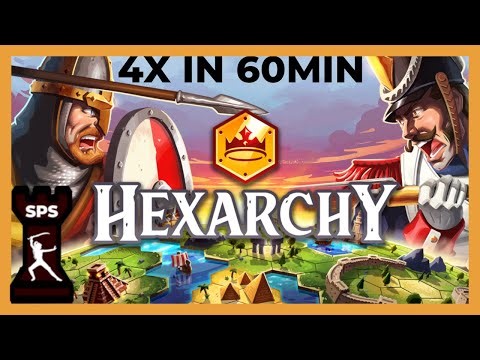 4X STRATEGY IN 60 MINUTES? - HEXARCHY (4X Strategy Game, Grand Strategy Game) - Alpha
