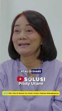 Saat Uang Sisa 50 Ribu, Aku Belajar Tuhan Tak Pernah Terlambat | Pristy Utami Solusi Talks #shorts