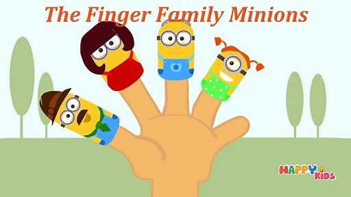 Finger Family Minions Song for Kids