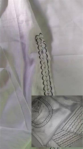 Full suit embroidery🌸🌼#neck design#trending #fashion #stitching #singer c5205 machine design