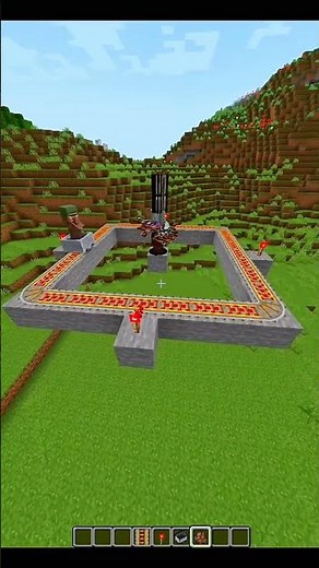 Minecraft villager vs Pillager ☠️