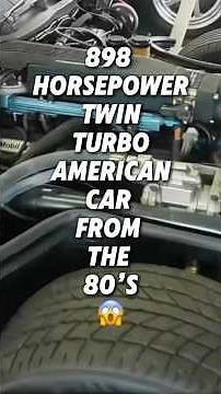 One Of The Most Significant Corvettes Ever Built! 898 Horse Twin Turbo Vette From The 80’s!