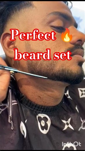 10 सेकंड में दाढ़ी सेटिंग Perfect Beard Shape Tutorial #shorts दाढ़ी को प्रोफेशनल तरीके से कैसे सेट