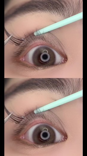 Beauty #eyelashtutorialforbeginners #beauty #falseeyelashes