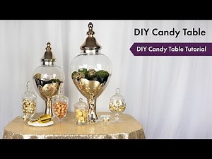 DIY Candy Table Tutorial | How To Setup | eFavormart.com