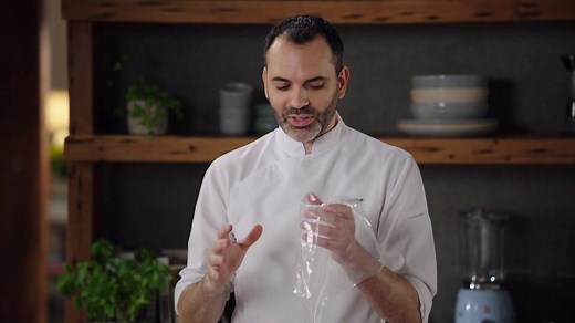 Bonbon Filling: Dark Chocolate and Banana Passionfruit Ganache