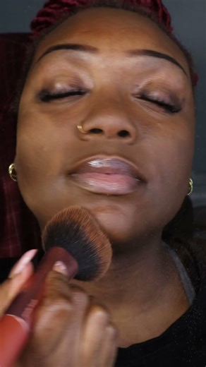 Full face using only powders #makeup #makeuptutorial #foundation