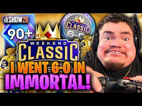 I Was a Perfect 6-0 in Immortal Weekend Classic. (1 Million Stub Rewards)