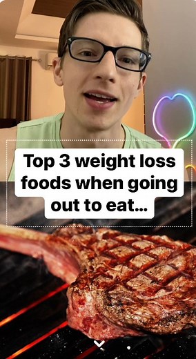 Healthy Eating Out: 3 Best Body-Friendly Options For Dining Out Without Calorie Counting! 🍴Craving a night out without derailing your weight loss goals? Try these top 3 tips for eating out and still losing body fat!👇🏼1️⃣Choose seafood options like shrimp or fish for their omega-3s2️⃣Don't stress over tracking calories3️⃣Opt for meat off the bone like T-bone steak. Bon appétit! #AbramsKMTP #eatingoutandlosingfat #seafoodchoices #omegathreefattyacids #nocountingcalories #eatinghealthy #diningou