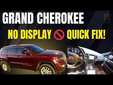 Easy Fix! 2018 Jeep Grand Cherokee Radio Not Working ✅"