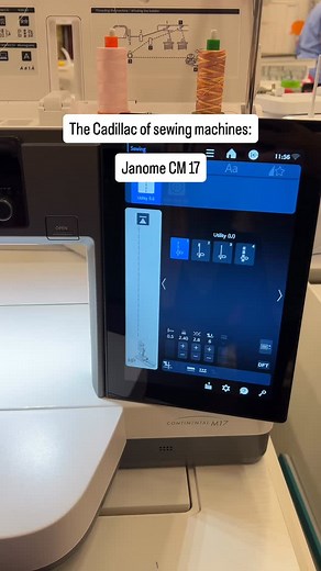 We can’t say enough good things about this machine  Sewing, quilting, embroidery - this machine does it all! If you’re looking for top of the line, here it is. More details about the Janome CM17 available on our website, or contact us for more info! #SewingMachine #QuiltingMachine #JanomeCM17 #QuiltShop #SewingMachineSale | Mended Hearts Quilting & Boutique | Facebook