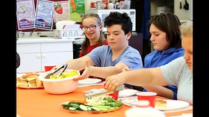 Glover MS classroom cooks up lesson in basic food preparation