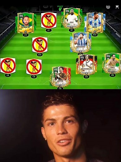 No World Cup Team 🥶 | #fc25 #fc24 #eafc24 #fifa #fifamobile #fifa23 #fifa22 #shorts