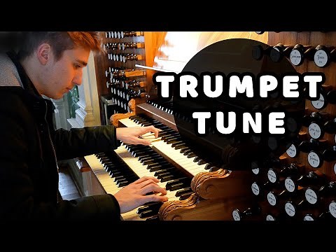 Trumpet Tune in D-Major (Paul Fey) on the Great "Sonnenorgel" in Görlitz - Pipe Organ Music