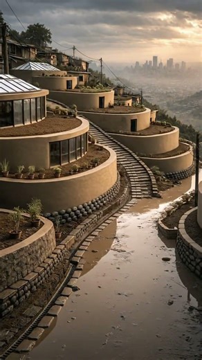 Slum Hill Transforms Into Stunning Earthship Eco Village 🌱 #earthship #renovation #remodel