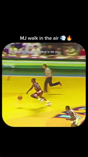 Omni Sports on Instagram: "Michael Jordan didn’t jump… he walked in the air. 🌬️🔥 Time slowed down. Gravity took a break. And the world watched a man rewrite what was possible 😮‍💨✨ This wasn’t just athleticism — this was control, balance, and imagination in mid-air 🧠🪽 MJ adjusted while flying, finishing like the rim was his destination from the start. That’s why highlights like this never age ⏳🐐 Before analytics. Before debates. There was Jordan — setting the standard for greatness. No rus