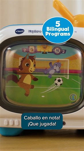 VTech Toys USA on Instagram: "November 21st is World Television Day? Which is a thing, I guess. 📺 Ah well, any reason to shout out Explore & Learn Smart TV. Kids love to grab the remote and flip through the channels, including five bilingual "shows", introducing kids to animals, weather, shapes and counting! 📺📺📺 #VTechToys #ItsMoreThanAToy #WorldTelevisionDay"