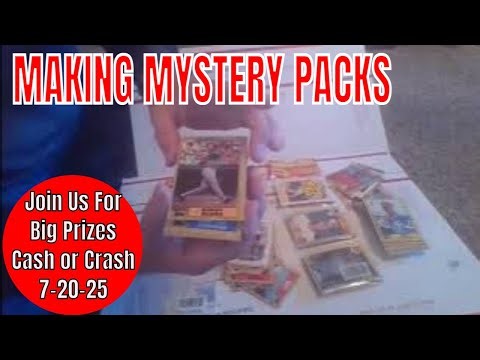Making Mystery Packs Scratch and Spit Sports Cards is live!