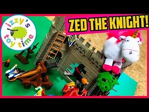 ZED THE KNIGHT!!! Playmobil Toys ! Adventure Set Knights PLAYSET