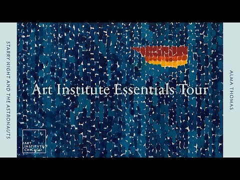 Alma Thomas's Starry Night and the Astronauts | Art Institute Essentials Tour