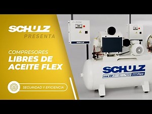 Compresores alternativos de pistón libres de aceite flex