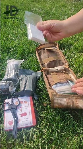 🔵IFAK kit – Compact, Organized, Life-SavingOur Individual First Aid Kit (IFAK) bag