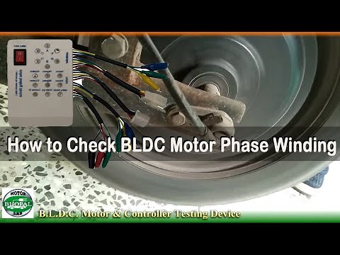 How to Check BLDC Motor Phase Winding with Testing Device