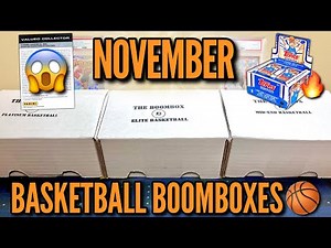 WE GOT THE AUTO MOJO!!! 😱🔥 November's Elite, Platinum, & Mid-End Basketball Boomboxes