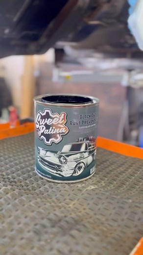 ☠️Black Out Rust Preventative Coating☠️ ✅Brush it, Spray it, Roll it on 🎯Direct To Metal ✅No Primer Needed 🎯Dries To A Durable Smooth Non Porous Finish ☠️Annihilates, Terminates and Obliterate Rust Get your classic coated and protected from rust, corrosion and harsh chemicals today! Plus the gloss black finish makes it look sweeet!! Available on www.SweetPatina.com 🎥 @4d.garage2020 #sweetpatina #blackoutcoating #rustpreventativecoating #classictrucks #brushon #sprayon #rollon #restorationprod