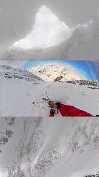 Have you skied a steeper run? #skiing #steep