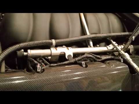 Disconnecting GM Fuel Line from LS Motor. Procharged C6 Corvette GS LS3 Project Build. Part 10