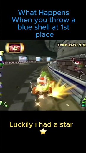 This is What Happens When You Throw A BLUE SHELL At 1ST PLACE