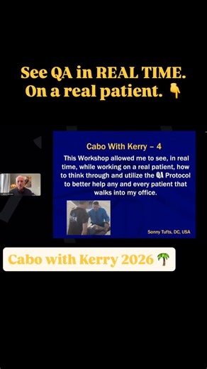 📩 Ready to sign up? Email Dr. Kerry McCord at quintessentialapplications@gmail.com OR send us a DM and we’ll get you the details. Want to stop “kind of” using QA… and start thinking through it with confidence? This is what Cabo With Kerry is designed for: ✅ Working on a real patient ✅ Seeing the QA protocol applied in real time ✅ Learning the thought process so you can use it with any patient who walks into your office “I’m looking forward to continuing to master the QA protocol… and I’ll defin